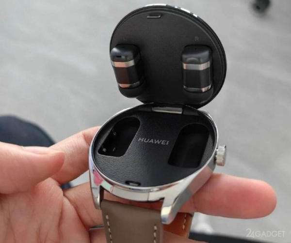 Huawei анонсировала умные часы Watch Buds со встроенными наушниками (2 фото + видео)