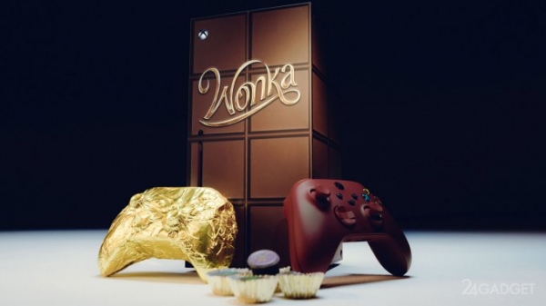 Microsoft показала Xbox с геймпадом из шоколада (4 фото)