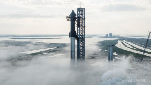 SpaceX перенесла дату полёта ракеты Starship