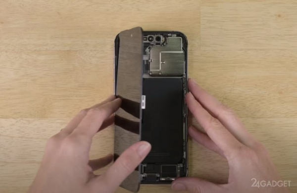 В iFixit разобрали iPhone 14 без сим-карты и обнаружили место под сим-карты (2 фото + видео)